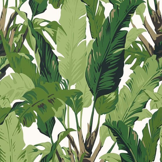 Thibaut Travelers Palm Behang T10127 - LAB COLOUR THE WORLD