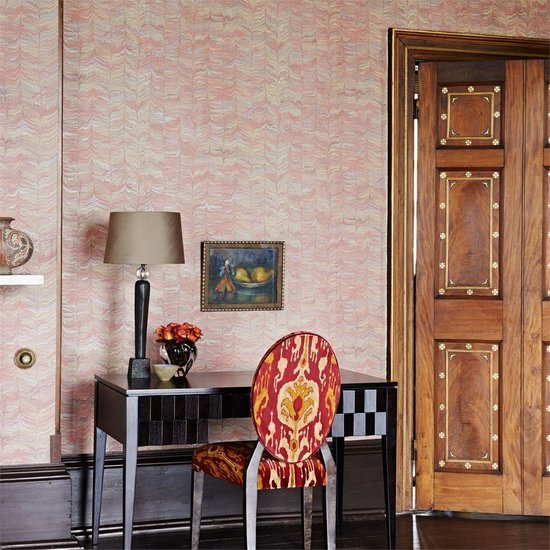 Zoffany Jaipur Plain Behang 311725 - LAB COLOUR THE WORLD