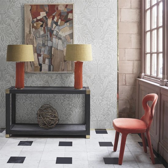 Zoffany Mitford Damask Behang 312864 - LAB COLOUR THE WORLD
