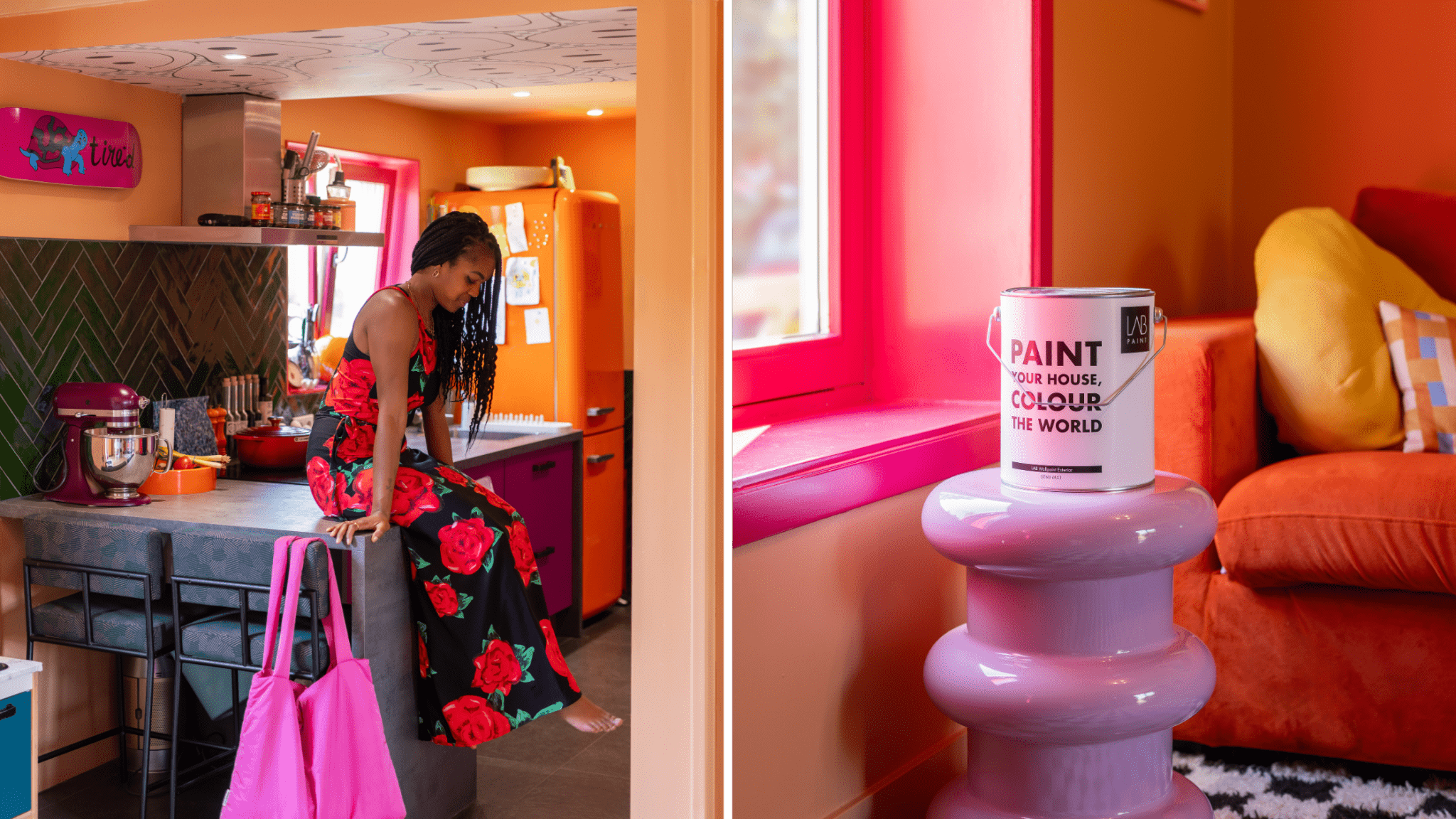 COPY PASTE: ALLES OVER DE KLEUREN UIT DE WONING VAN MANDY WOELKENS - LAB COLOUR THE WORLD