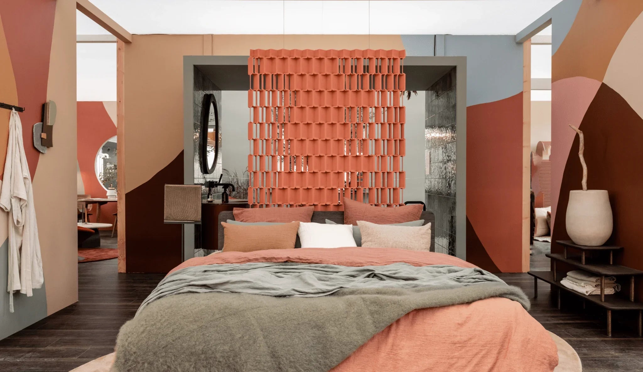 ORGANISCHE VORMEN EN VEEL KLEUR IN HET PAVILJOEN VAN EIGEN HUIS & INTERIEUR