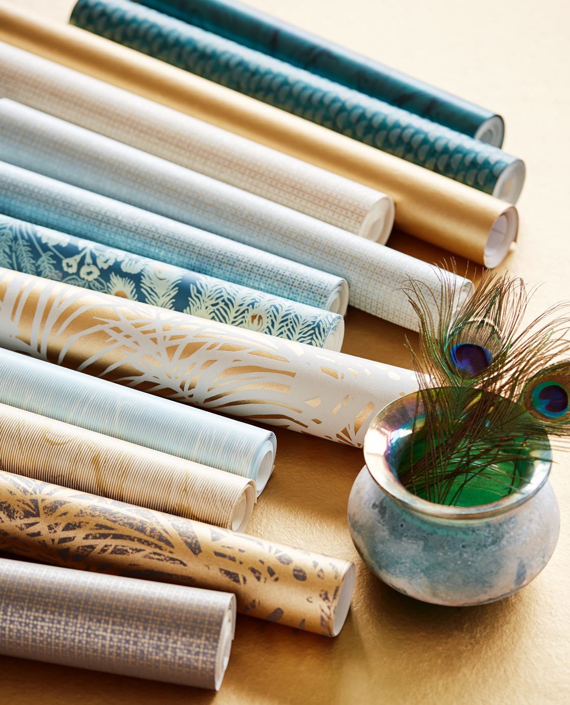 EIJFFINGER Reflect 378029 - Afbeelding 2 - Goud, Basic, Klassiek, Effen, Uni