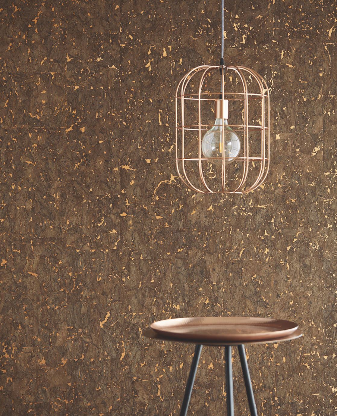 Eijffinger NATURAL WALLCOVERINGS II behang 389516 Naturel, Metallic, Zwart / Grijs, Rood, Oranje - afbeelding 2