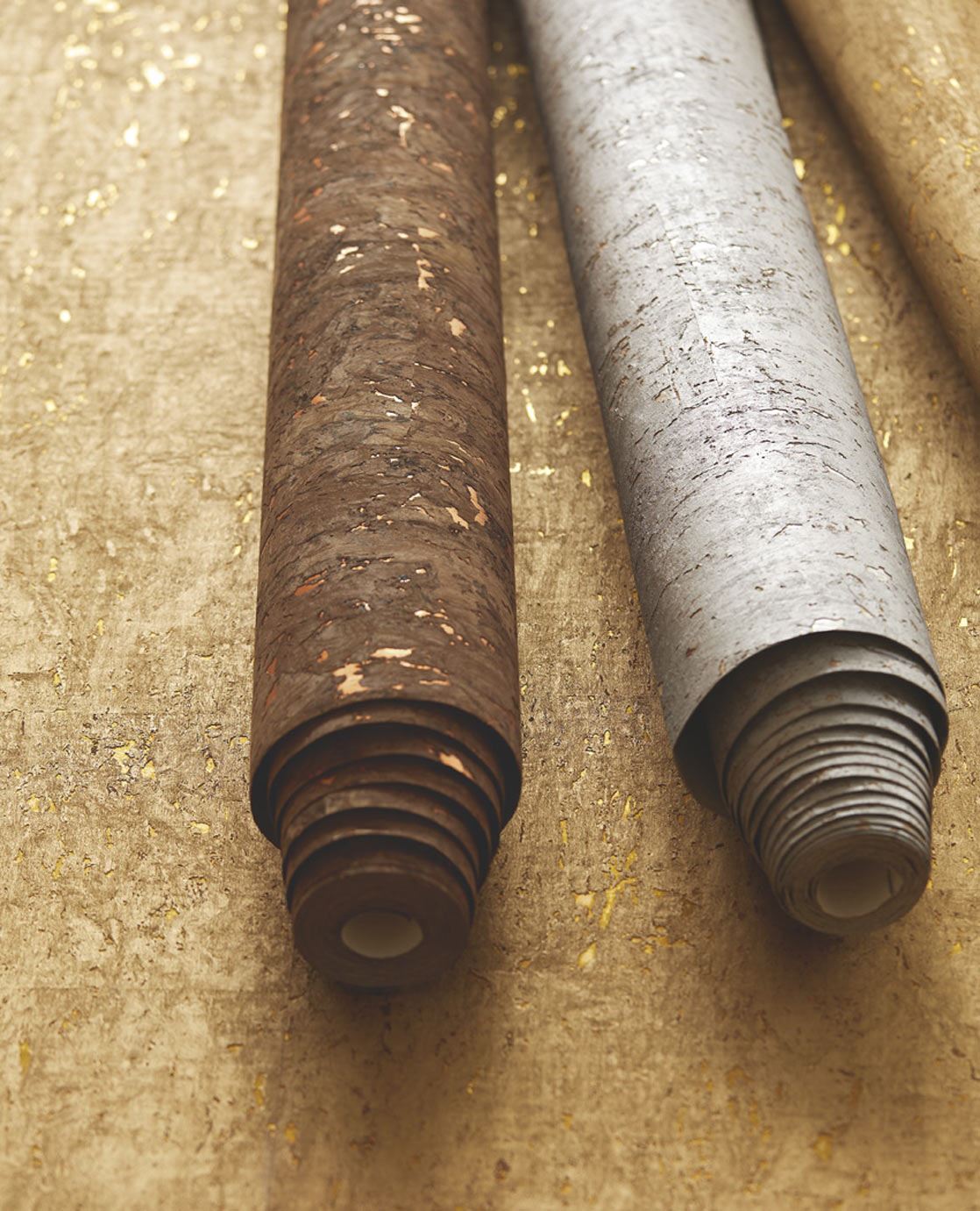 Eijffinger NATURAL WALLCOVERINGS II behang 389516 Naturel, Metallic, Zwart / Grijs, Rood, Oranje - afbeelding 4