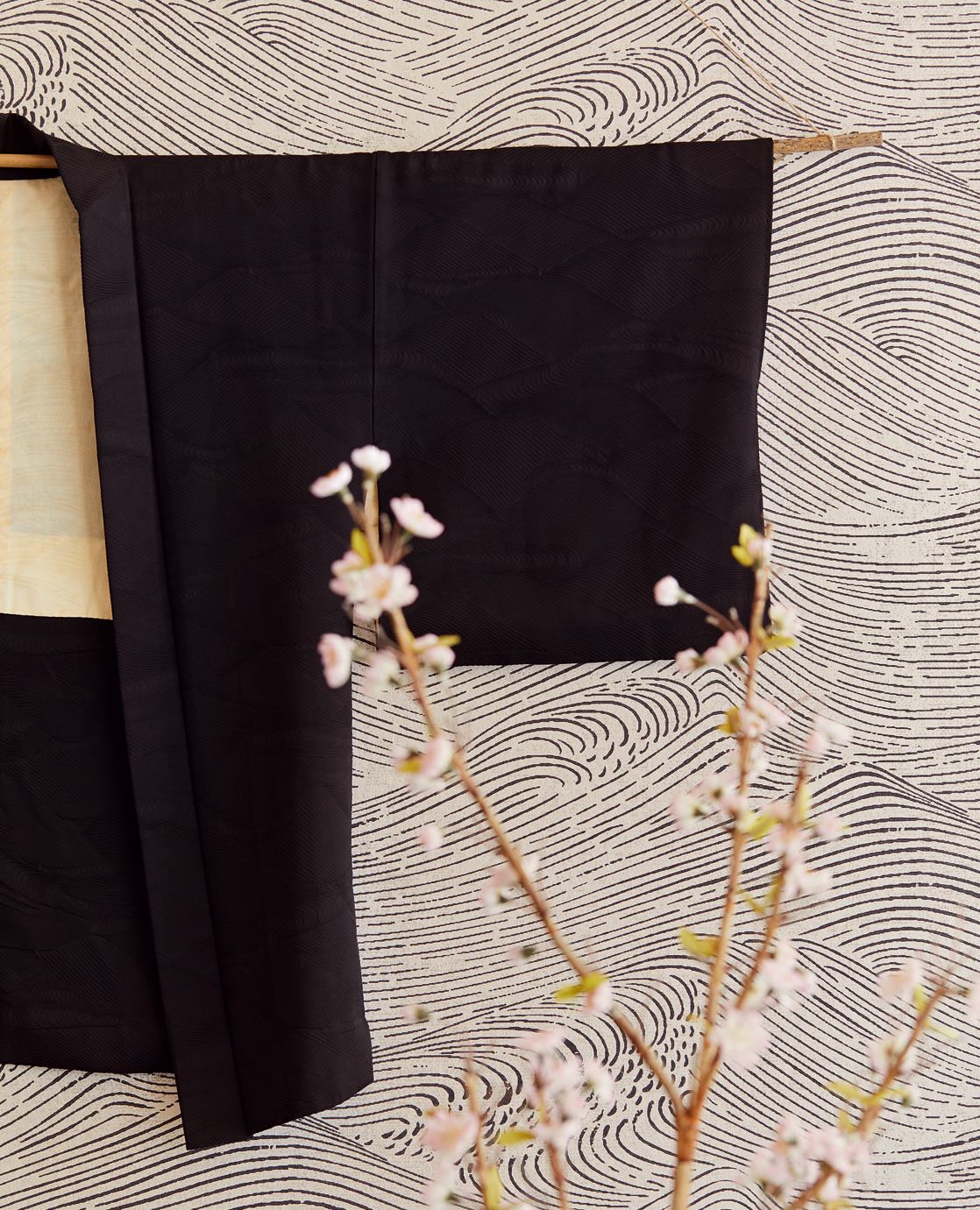 EIJFFINGER Enso 386531 - Afbeelding 3 - Wit, Zwart / Grijs, Scandinavisch, Etnisch, Basic, Nautisch, Natuurlijk, Grafisch