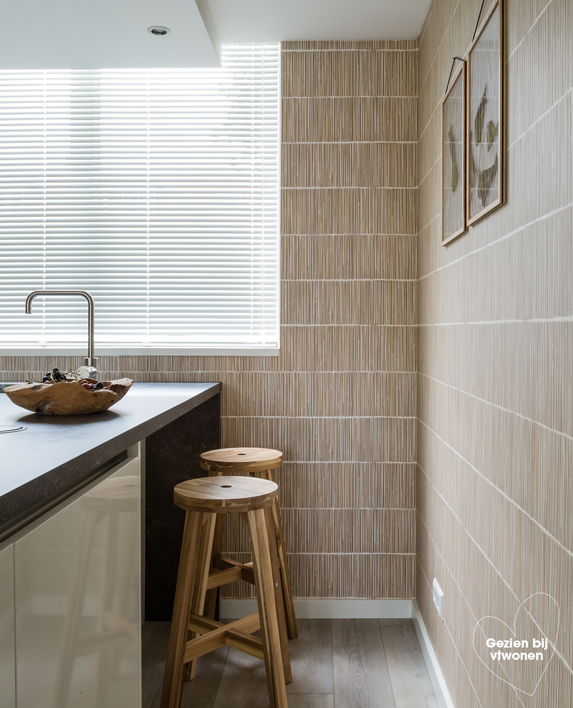 EIJFFINGER Terra 391513 - Afbeelding 7 - Naturel, Wit, Etnisch, Basic, Stoer, Industrieel, Strepen, Natuurlijk, Structuren