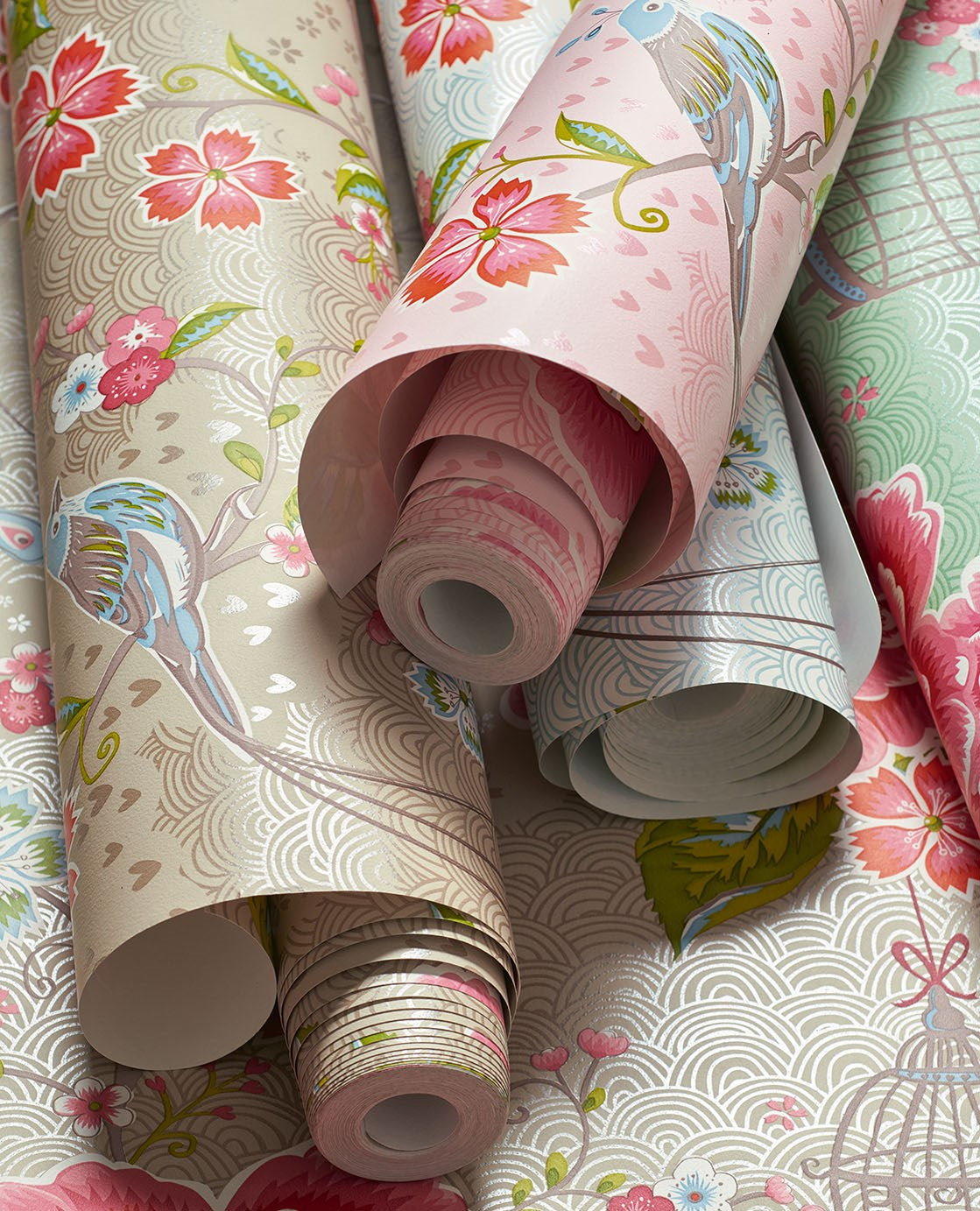 EIJFFINGER Pip Studio V 300163 - Afbeelding 3 - Naturel, Multi, Romantisch, Pip Studio