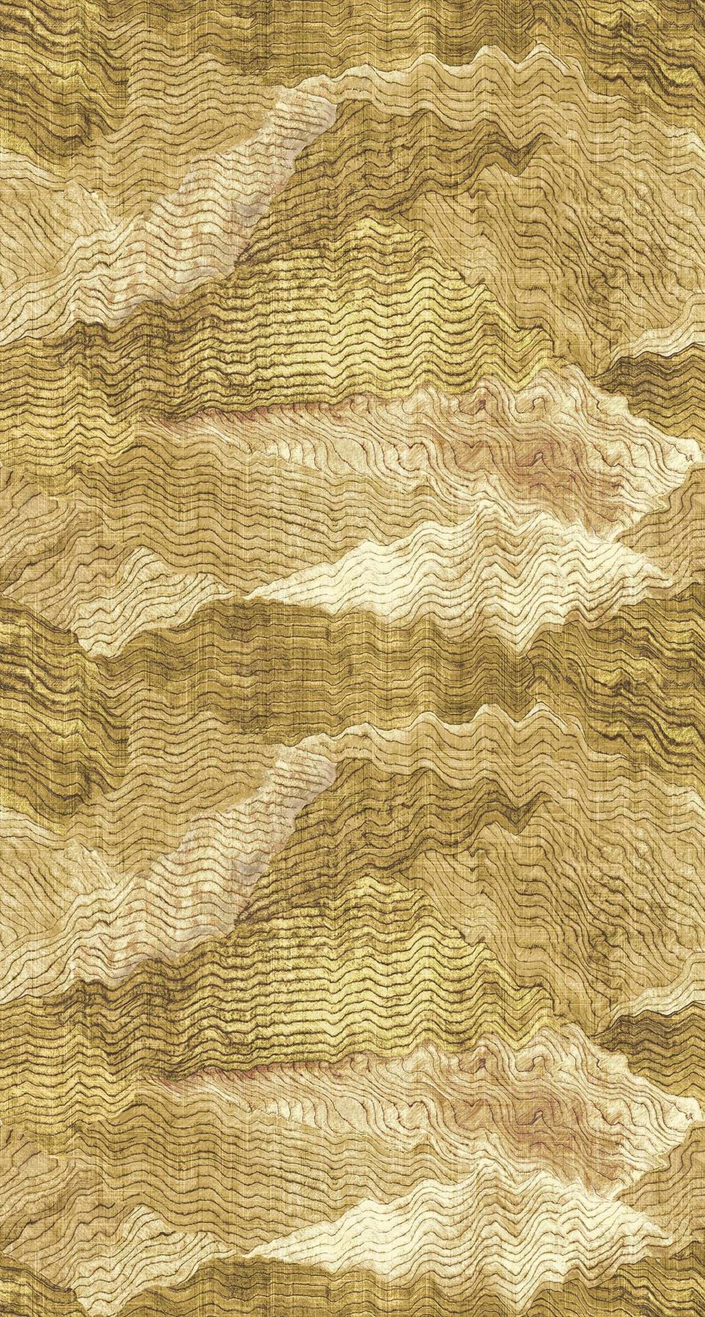 Eijffinger FESTIVAL behang 333562 Geel, Goud, Naturel, Oranje - afbeelding 4