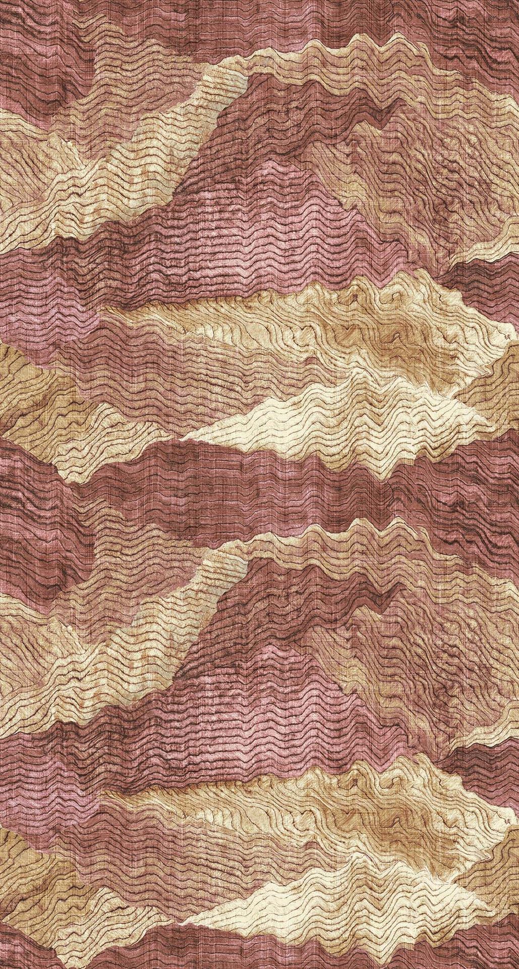 Eijffinger FESTIVAL behang 333563 Rood, Goud, Oranje, Naturel - afbeelding 4