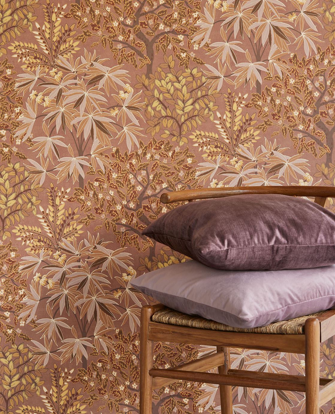 Eijffinger FESTIVAL behang 333521 Rood, Goud, Oranje, Naturel, Geel - afbeelding 2