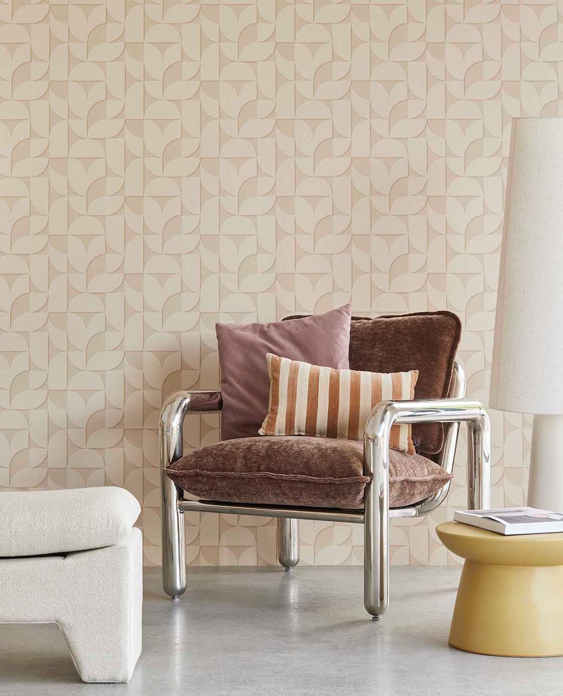 Eijffinger REVIVE behang 333610 Naturel, Wit - afbeelding 2