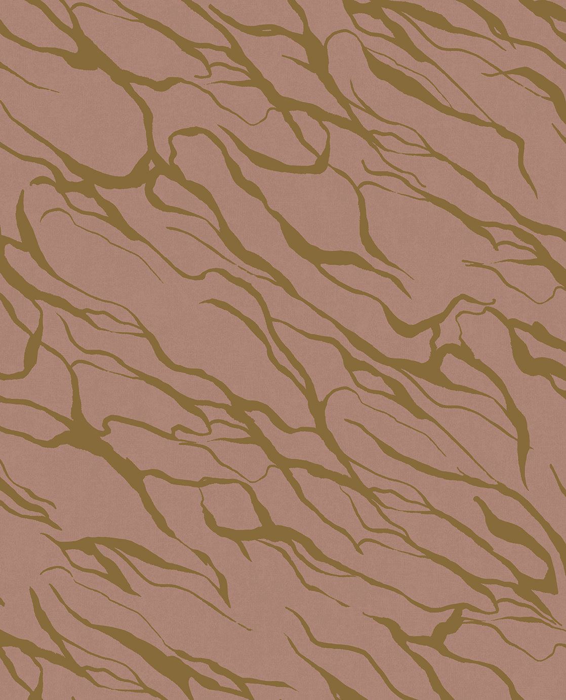 Eijffinger REVIVE behang 333642 Rood, Goud, Oranje - afbeelding 3