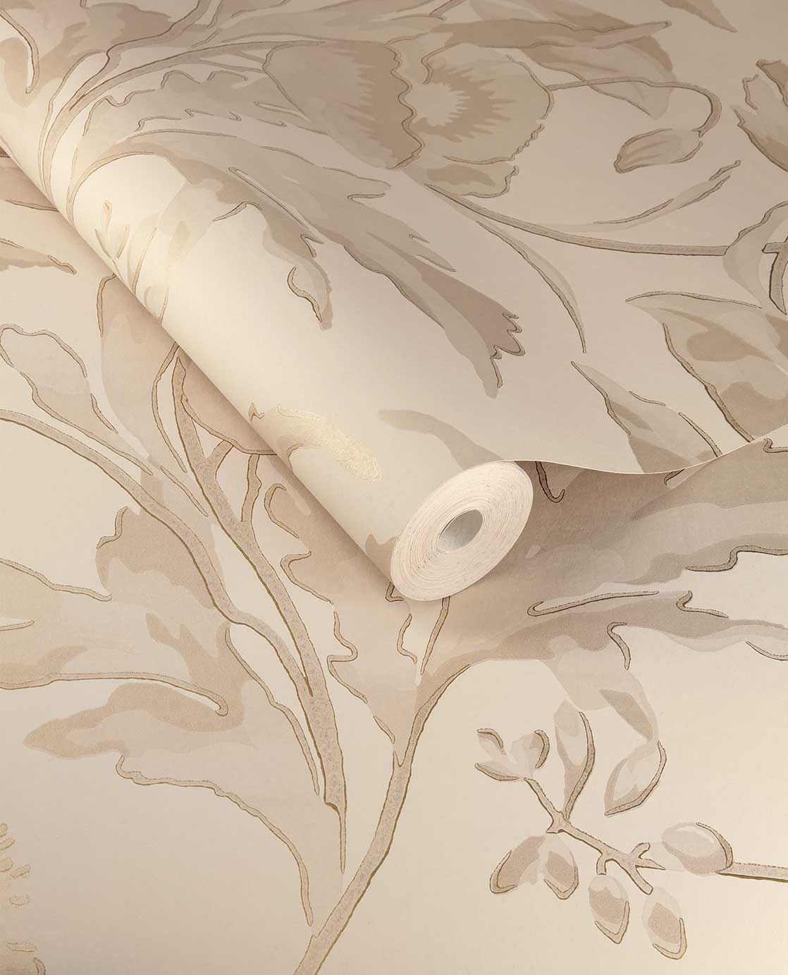 Eijffinger GILDED behang 340131 Rood, Naturel, Goud, Oranje, Metallic - afbeelding 3