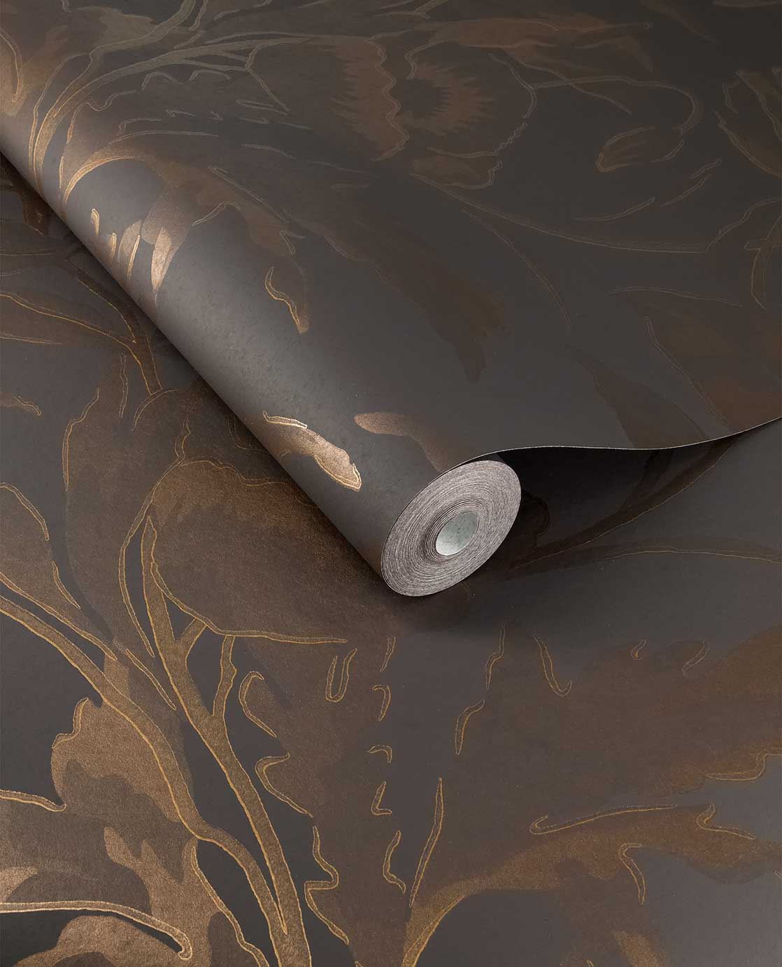 Eijffinger GILDED behang 340135 Naturel, Paars, Zwart / Grijs, Goud, Oranje, Metallic - afbeelding 4