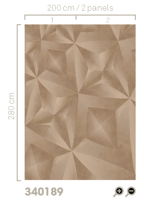 Eijffinger GILDED behang 340189 Naturel, Metallic, Goud, Oranje - afbeelding 3