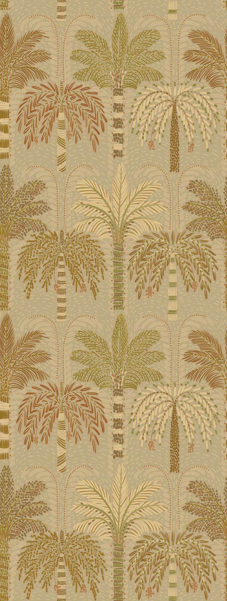 Eijffinger SOLANGE behang 340292 Naturel, Goud, Wit, Geel, Oranje - afbeelding 3