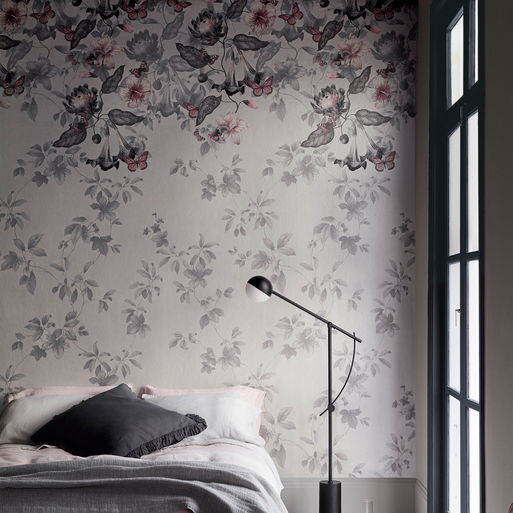 Little Greene Asterid Behang 0291ASNIGHT - LAB COLOUR THE WORLD