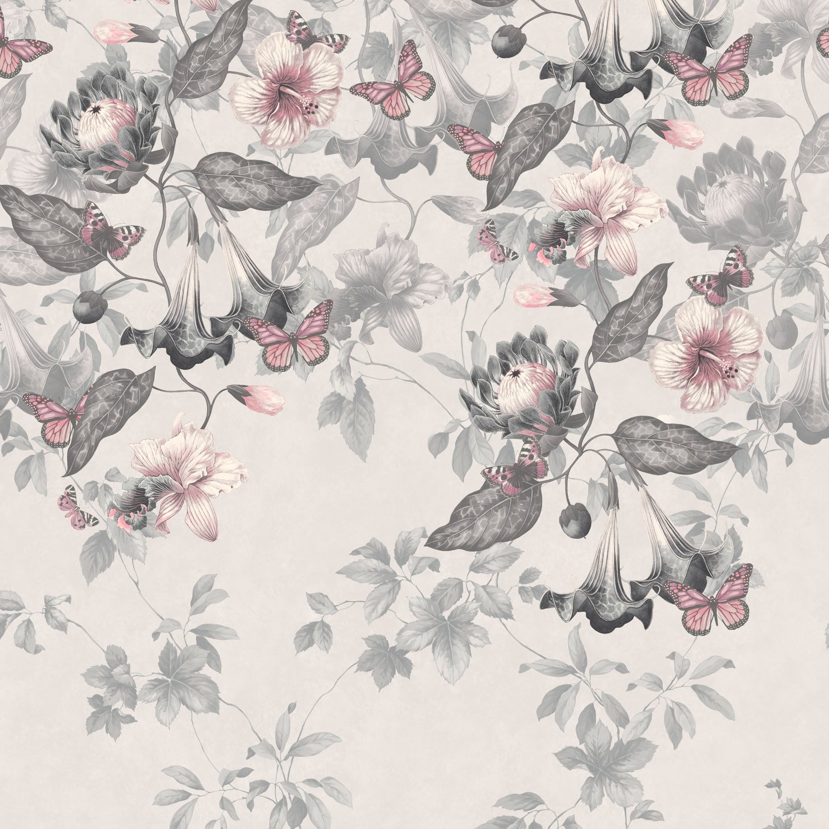 Little Greene Asterid Behang 0291ASNIGHT - LAB COLOUR THE WORLD