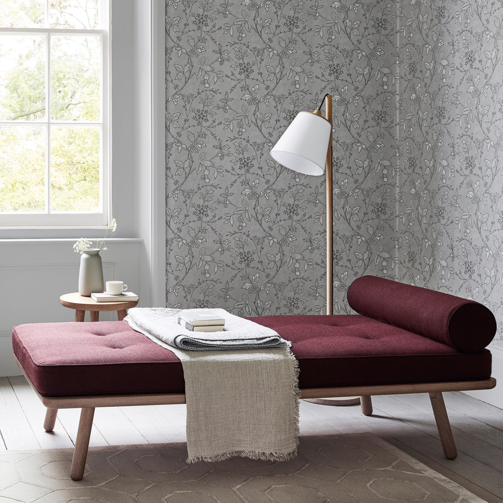Little Greene Wrest Trail Behang 0291WRLEADZ - LAB COLOUR THE WORLD