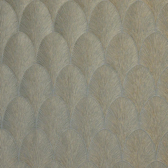 Casamance Textures Métalliques Tourmaline behang 75781834