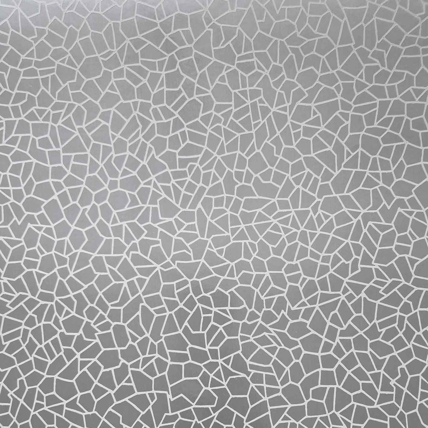 1838 Wallcoverings Kew Foil Silver Metallic Luxury Behang 1601-107-06