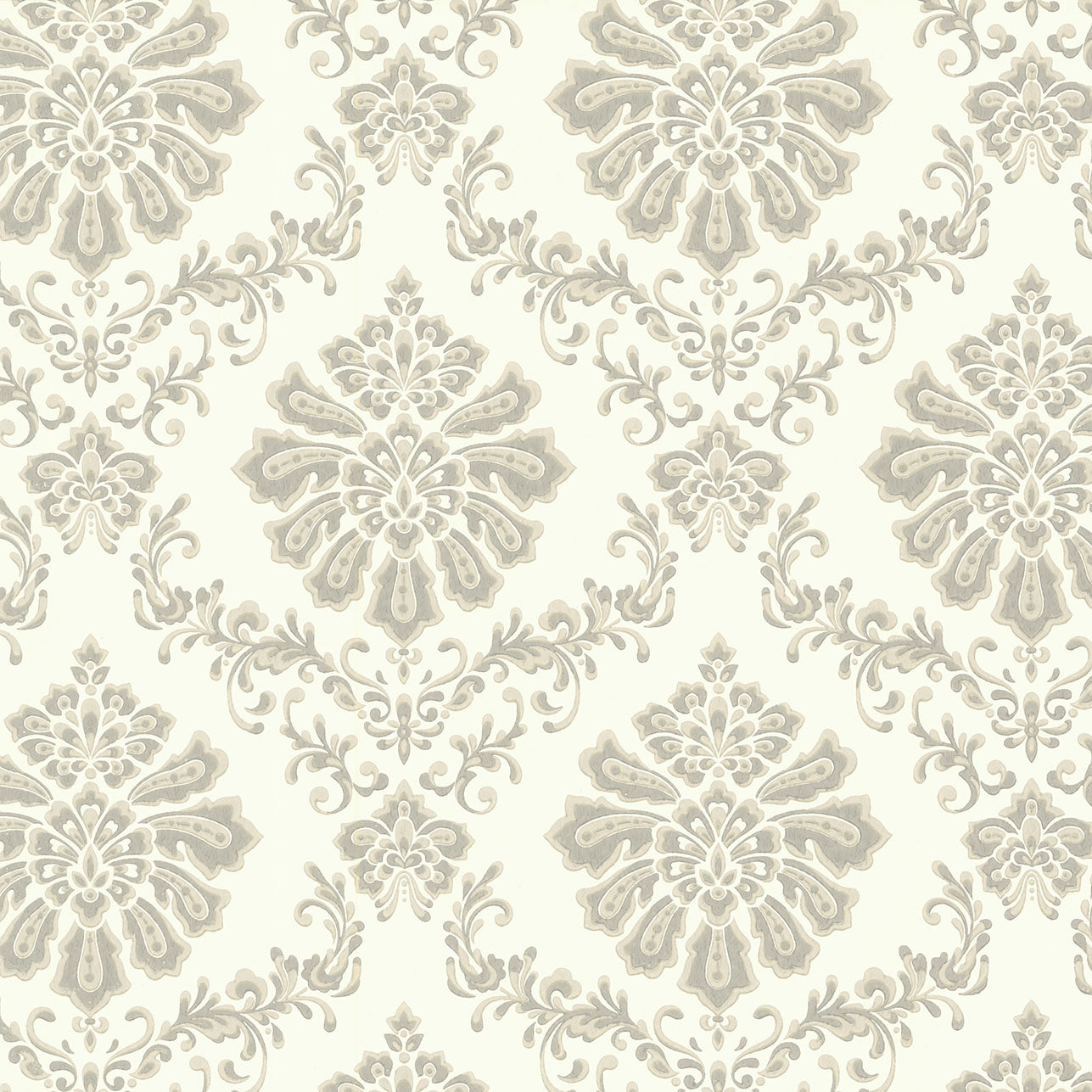 1838 Wallcoverings Broughton Behang 1602-104-04 - Grey
