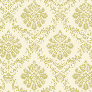 1838 Wallcoverings Broughton Behang 1602-104-05 - Lime Green