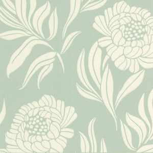 1838 Wallcoverings Chatsworth Behang 1602-106-02 - Duck Egg Blue