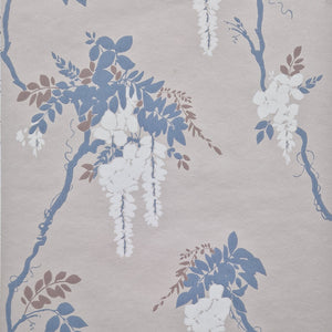 1838 Wallcoverings Leonora Behang 1703-109-02 - Denim Grey Neutral