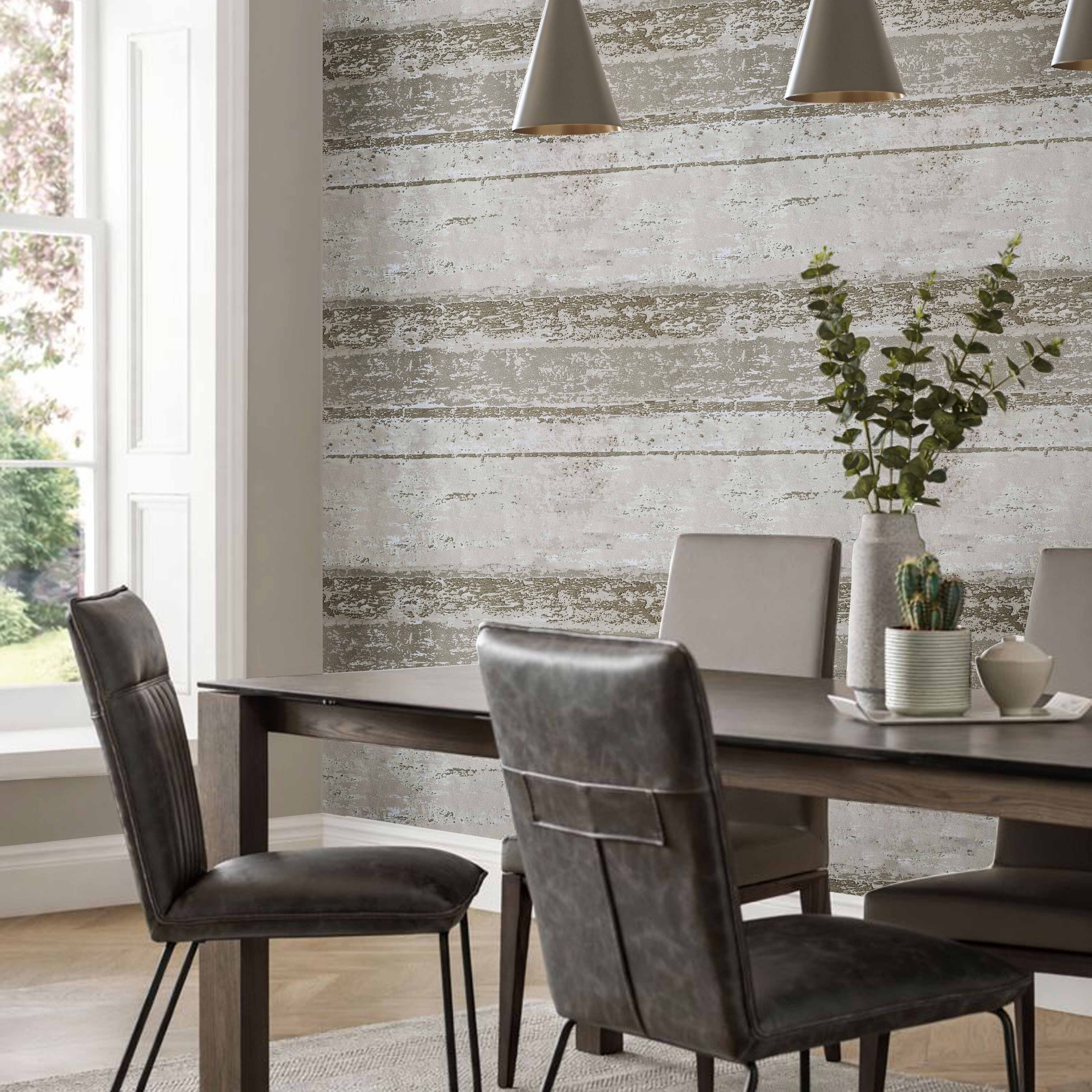 1838 Wallcoverings Linea Behang 1703-110-03 - Gold