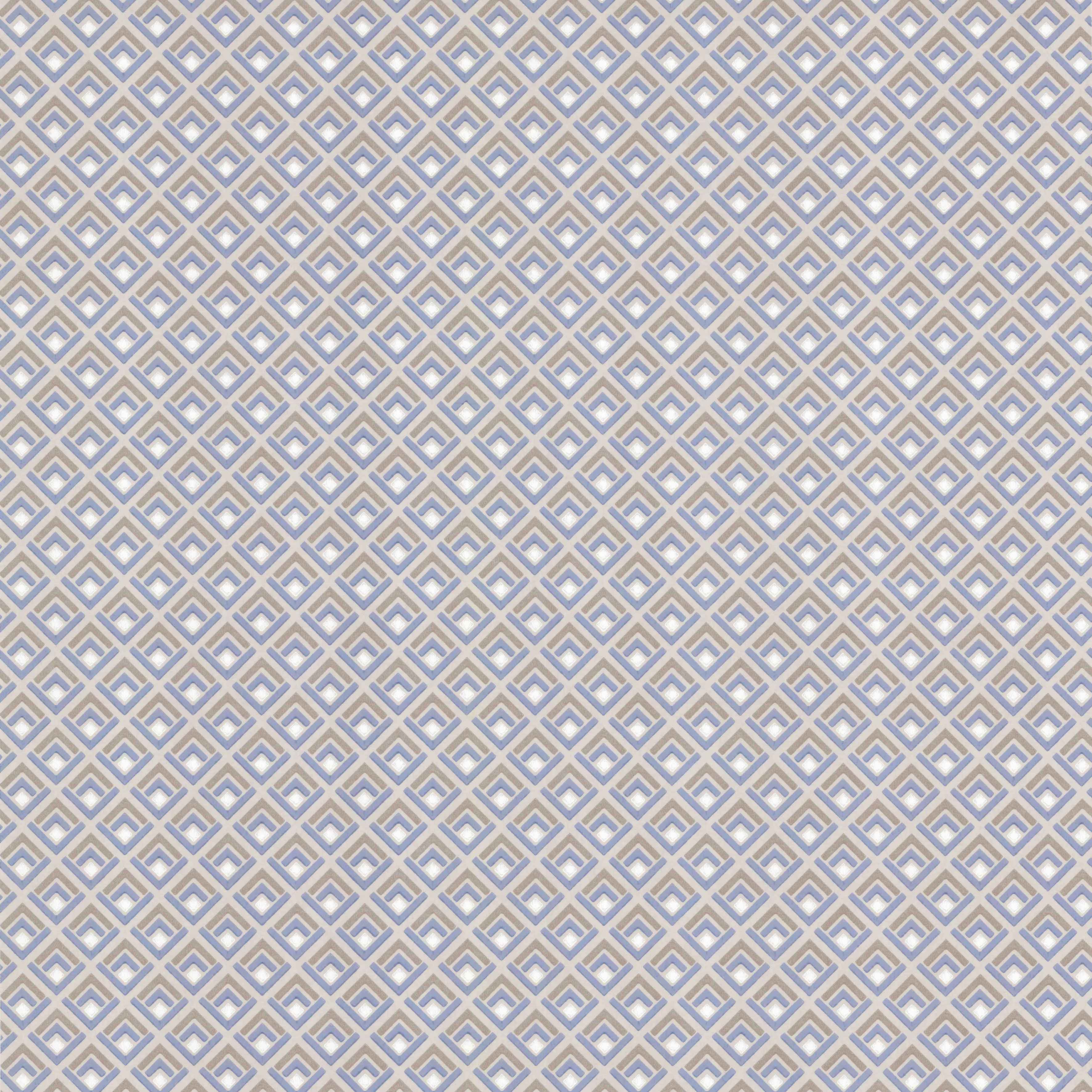 1838 Wallcoverings Gio Behang 1703-112-03 - Denim Blue Grey