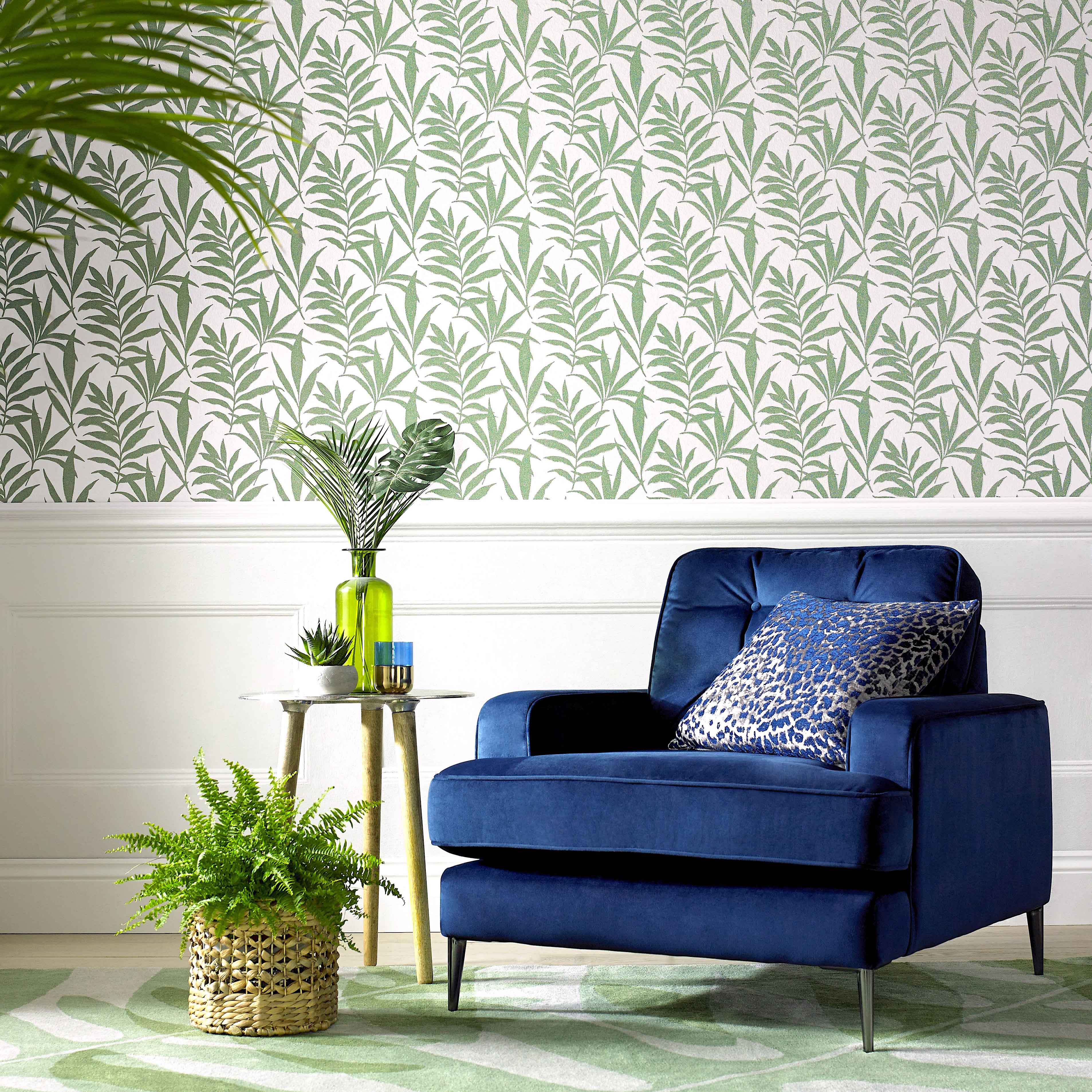 1838 Wallcoverings Verdi Behang 1703-113-04 - Green