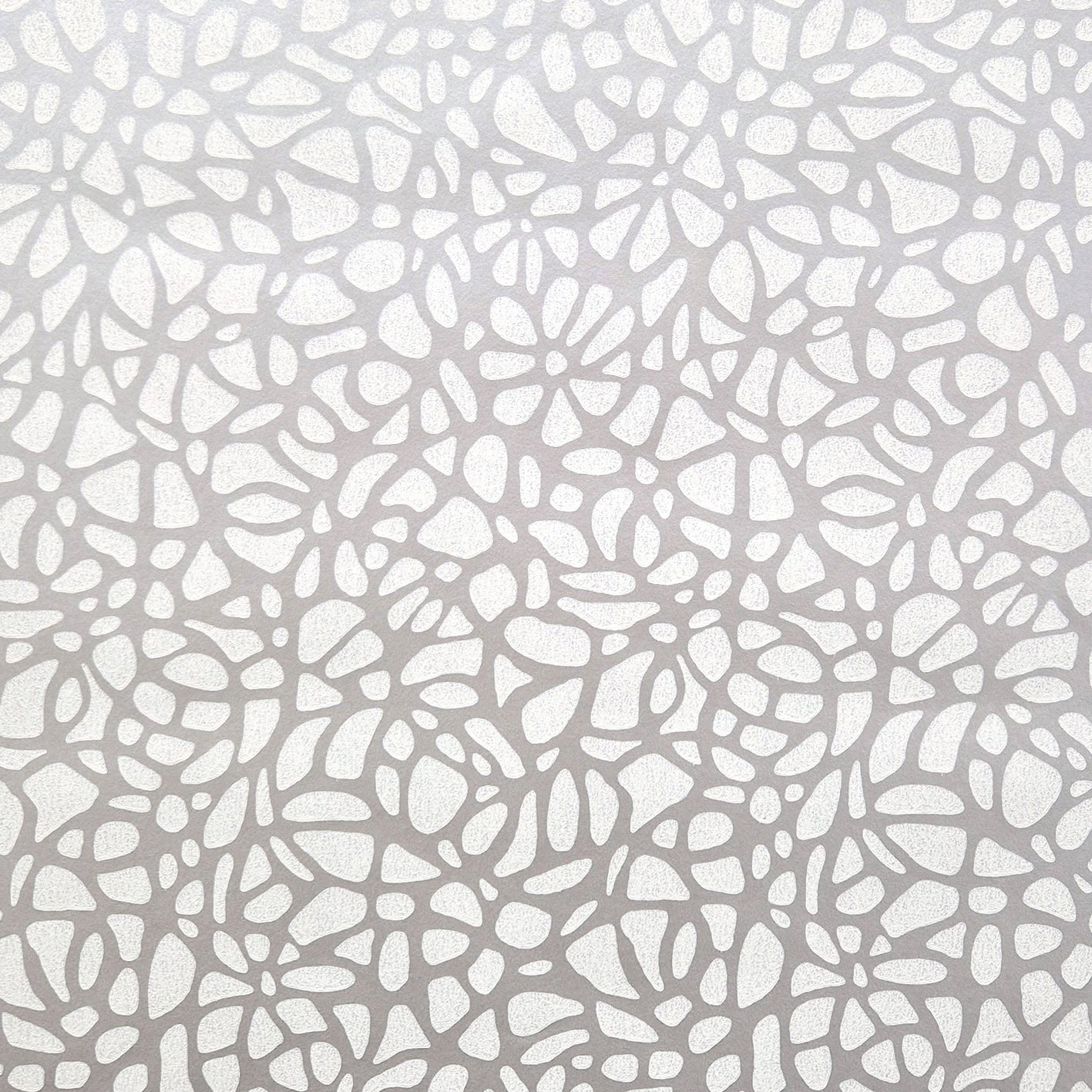 1838 Wallcoverings Pebble Behang 1804-121-02 - Mist Silver