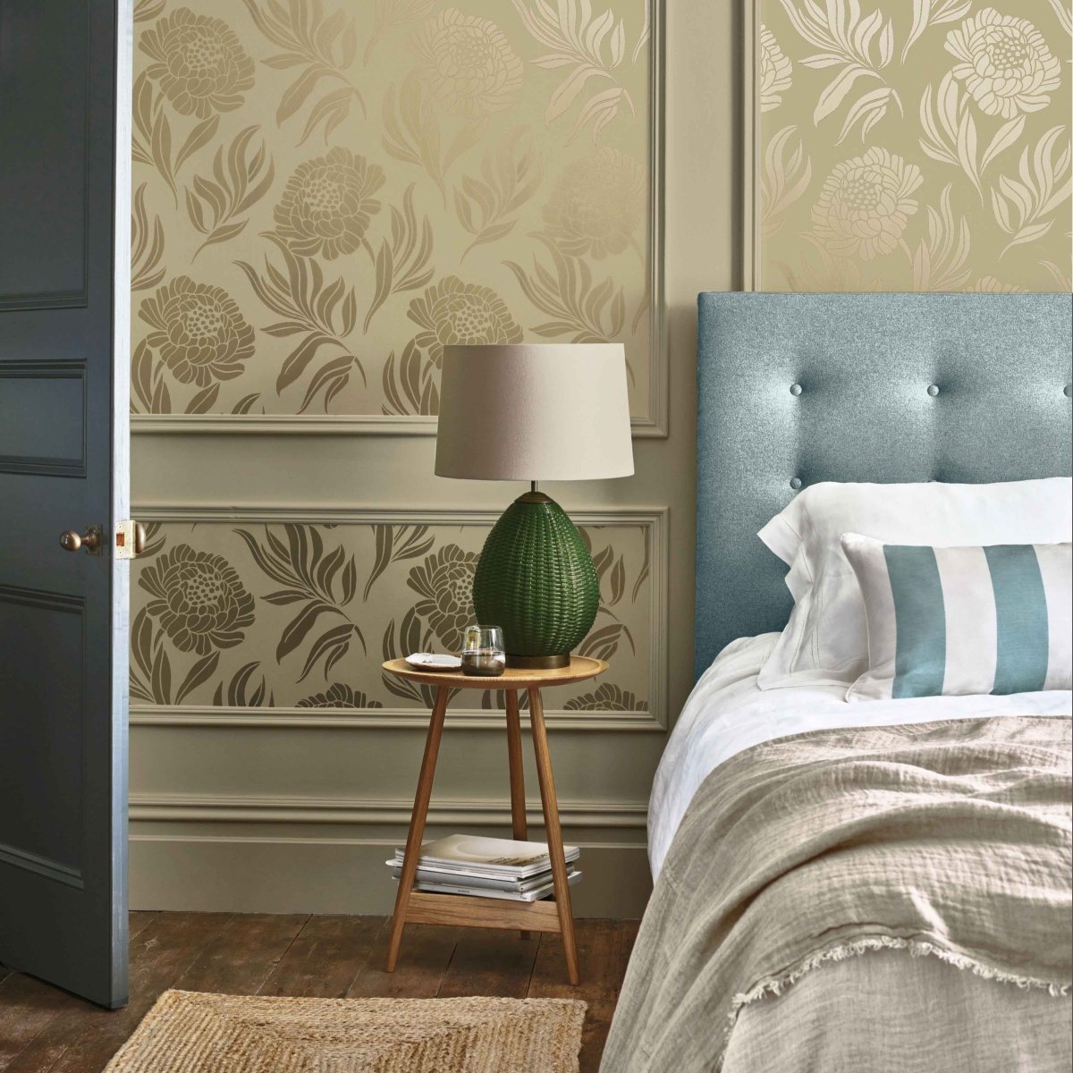 1838 Wallcoverings Avington Chatsworth Behang 1602-106-03 - LAB COLOUR THE WORLD
