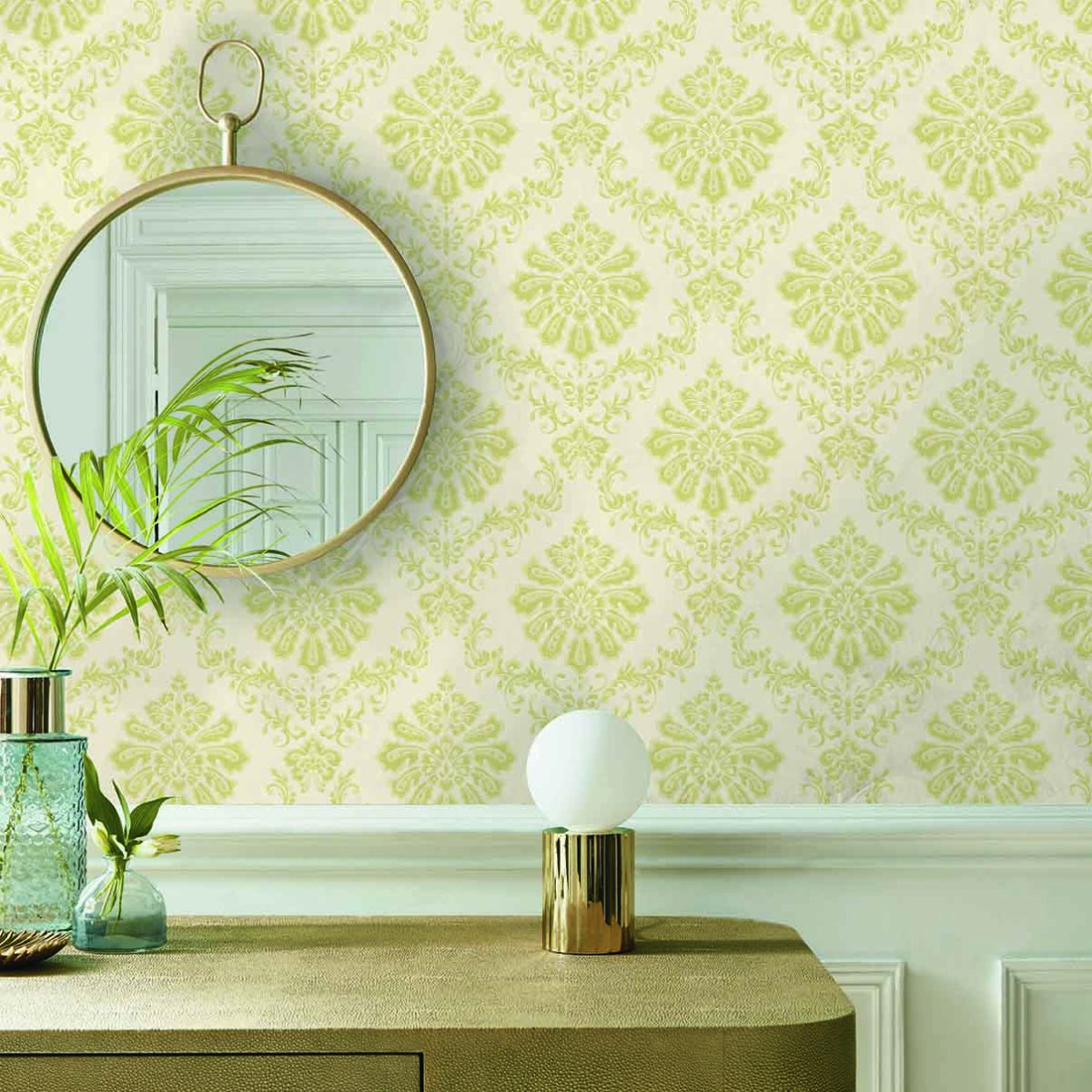 1838 Wallcoverings Broughton Behang 1602-104-05 - LAB COLOUR THE WORLD