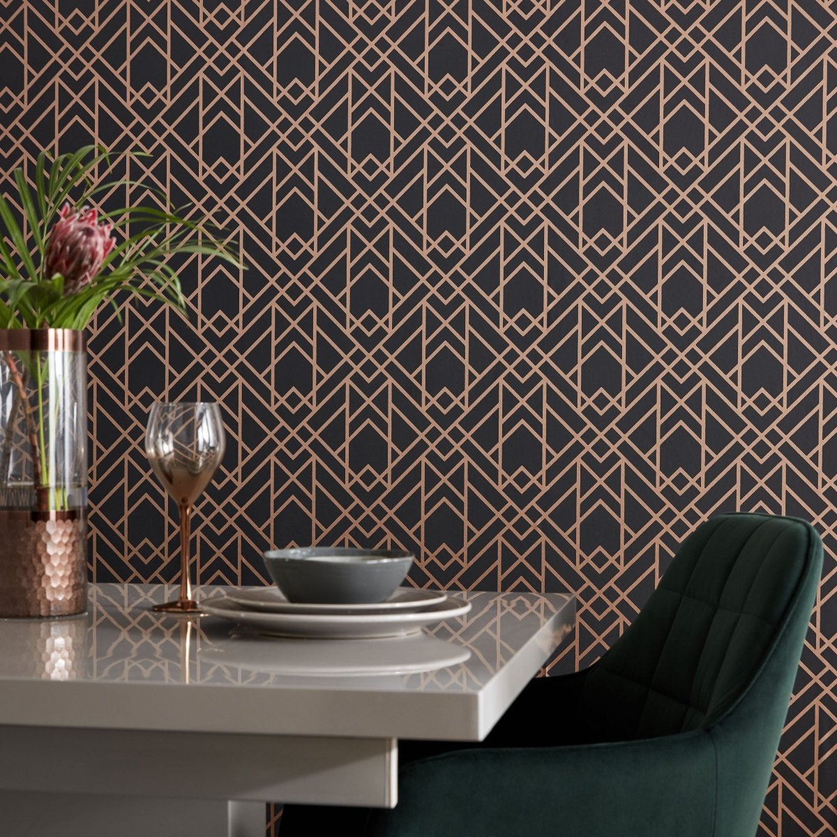 1838 Wallcoverings Elodie Metro Behang 1907-140-03 - LAB COLOUR THE WORLD