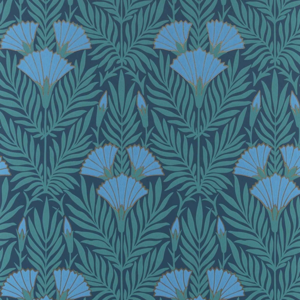 1838 Wallcoverings Floral Fanfare Behang 2311-171-04 - LAB COLOUR THE WORLD