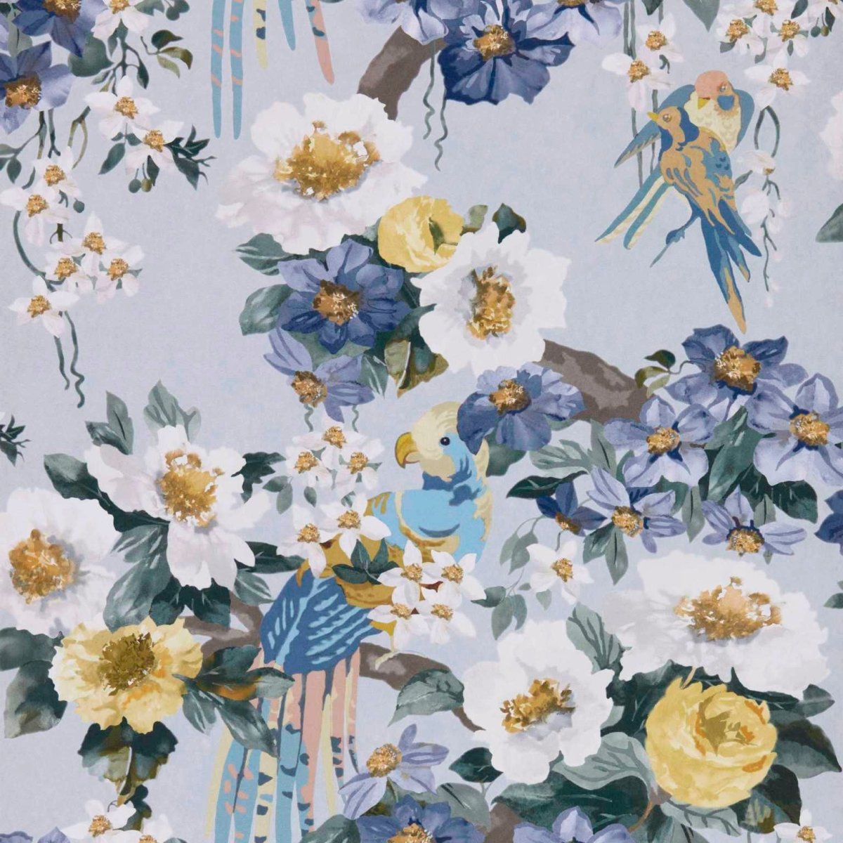 1838 Wallcoverings Floral Serenade Behang 2412-181-04 - LAB COLOUR THE WORLD