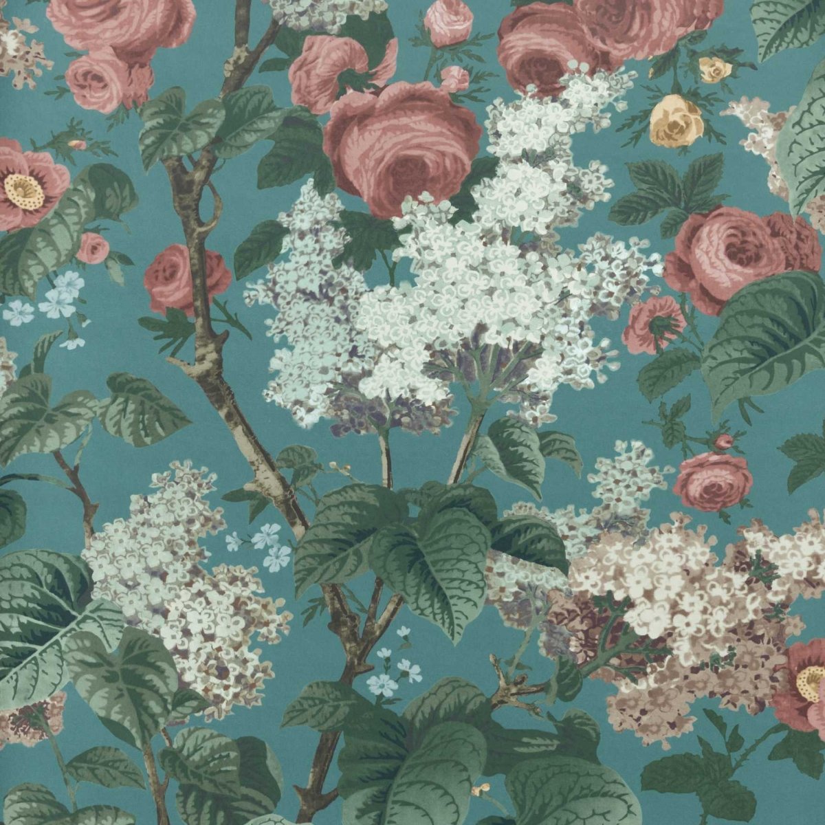 1838 Wallcoverings Floribunda Behang 2311-168-03 - LAB COLOUR THE WORLD
