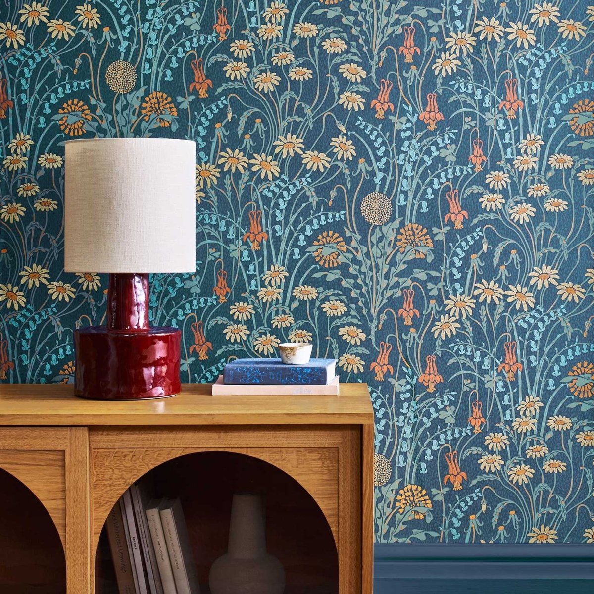 1838 Wallcoverings Flower Meadow Behang 2412-178-01 - LAB COLOUR THE WORLD