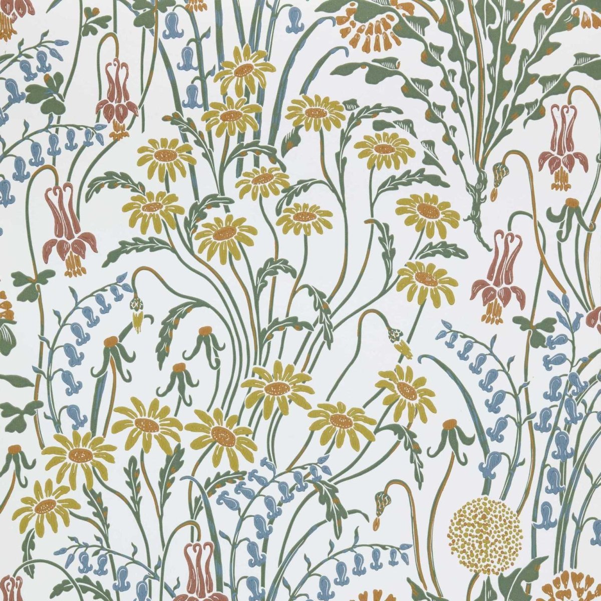 1838 Wallcoverings Flower Meadow Behang 2412-178-04 - LAB COLOUR THE WORLD