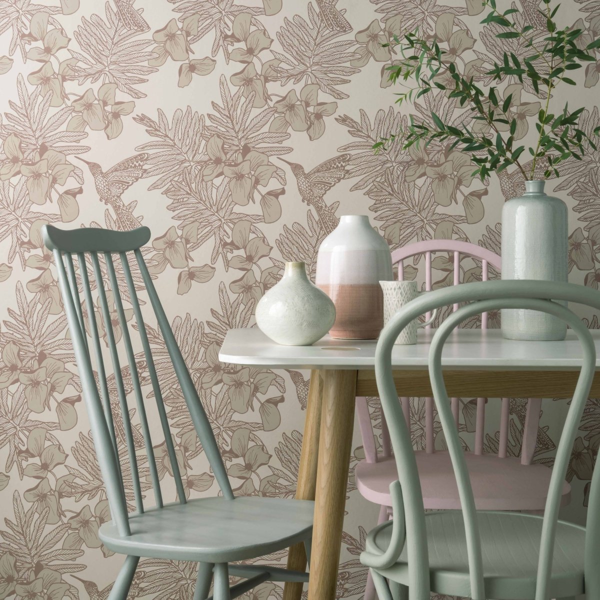 1838 Wallcoverings Hummingbird Beach Behang 1804-117-04 - LAB COLOUR THE WORLD