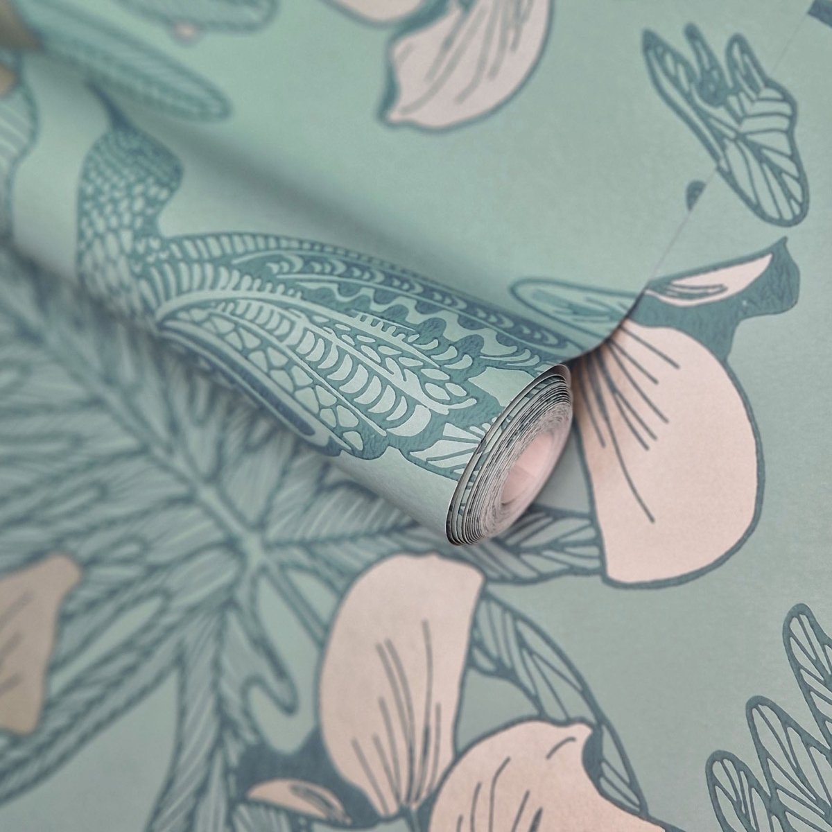 1838 Wallcoverings Hummingbird Behang 1804-117-03 - LAB COLOUR THE WORLD
