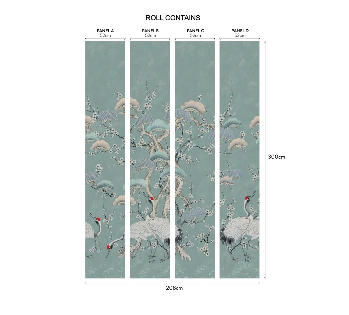 1838 Wallcoverings Kyoto Blossom Behang 2311-174-03 - LAB COLOUR THE WORLD