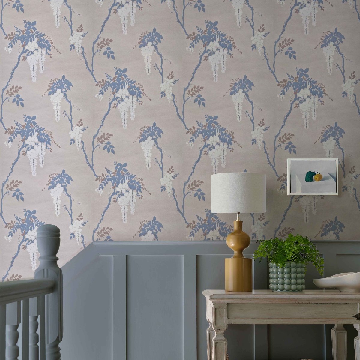 1838 Wallcoverings Leonora Behang 1703-109-02 - LAB COLOUR THE WORLD