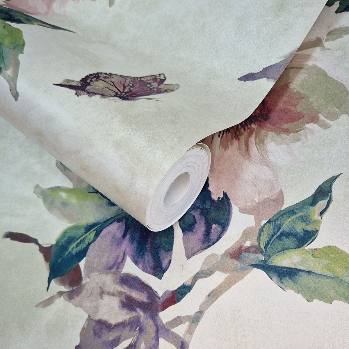 1838 Wallcoverings Madama Butterfly Behang 1703-108-01 - LAB COLOUR THE WORLD