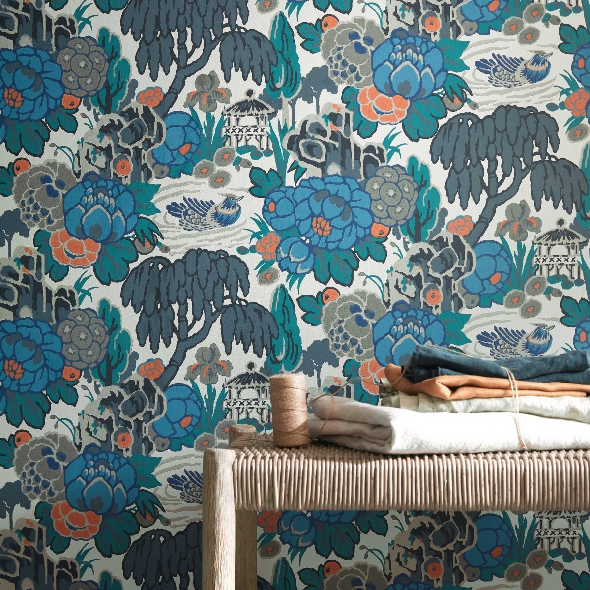1838 Wallcoverings Mandarin Garden Behang 2311-169-03 - LAB COLOUR THE WORLD