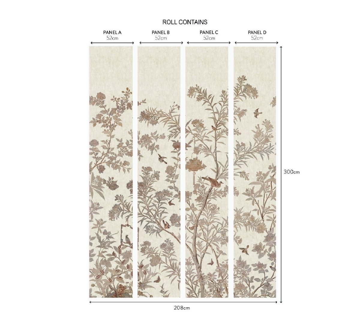 1838 Wallcoverings Moor Park Behang 2513-192-02 - LAB COLOUR THE WORLD