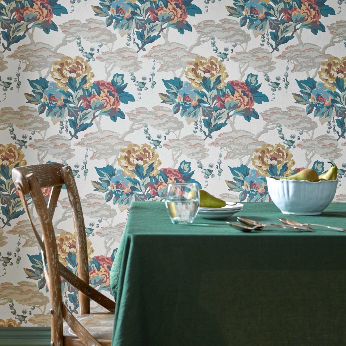 1838 Wallcoverings Paeonia Behang 2311-170-01 - LAB COLOUR THE WORLD