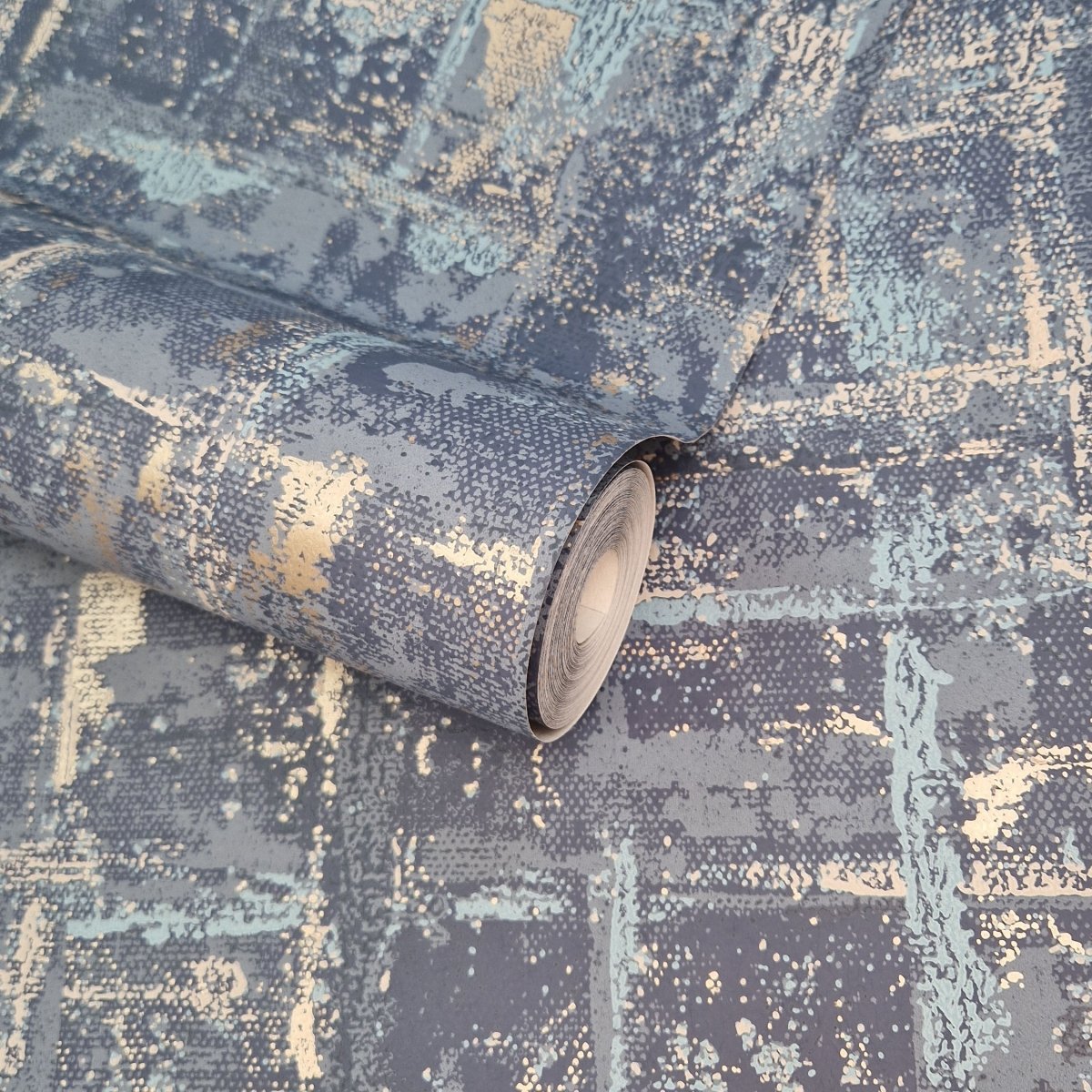 1838 Wallcoverings Patina Lagoon Behang 1804-120-05 - LAB COLOUR THE WORLD